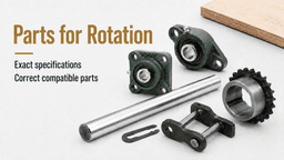 Parts for rotation