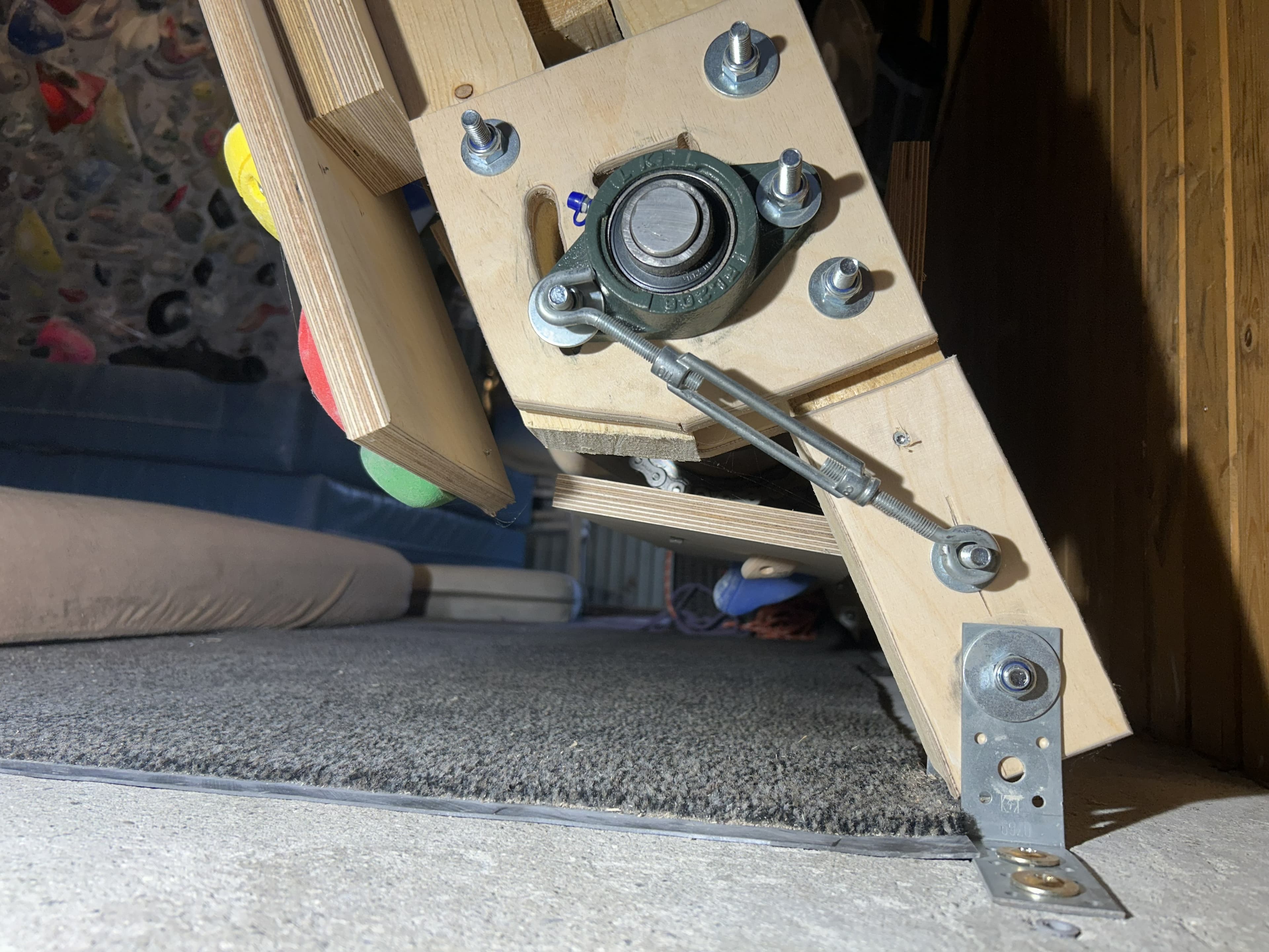 How to Anchor an Endless Climbing Wall Safely at Home